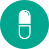 Prescription pill icon