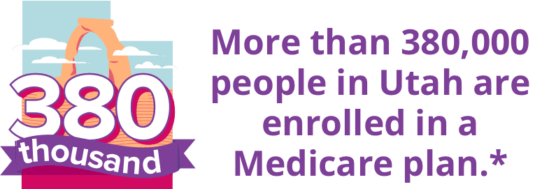 More than 380,000 people in Utah are enrolled in a Medicare plan