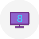 Connect up to 8 TVs