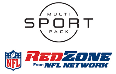 multi sport pack and NFL RedZone