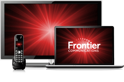 TV, Laptop, and Phone devices with logo