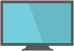 TV screen showing 4K ultra HD