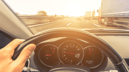 person driving