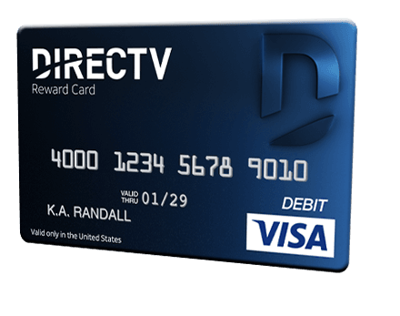 DirecTV rewards card