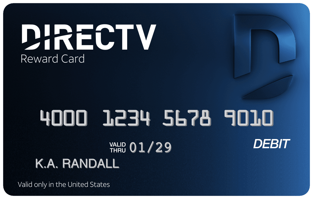 DIRECTV Reward card