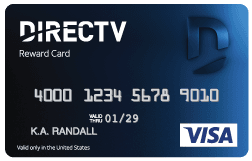 DIRECTV Reward card