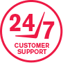 24/7 Customer Support