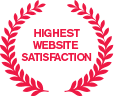 Highest Website Satisfaction
