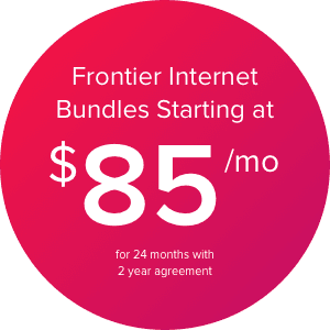 Frontier Internet Bundles Starting at $85/mo