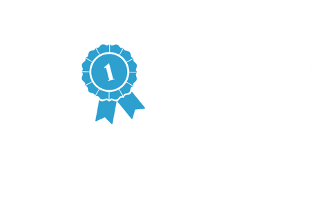 Graphic of United States with a blue ribbon