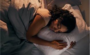 Image of woman sleeping