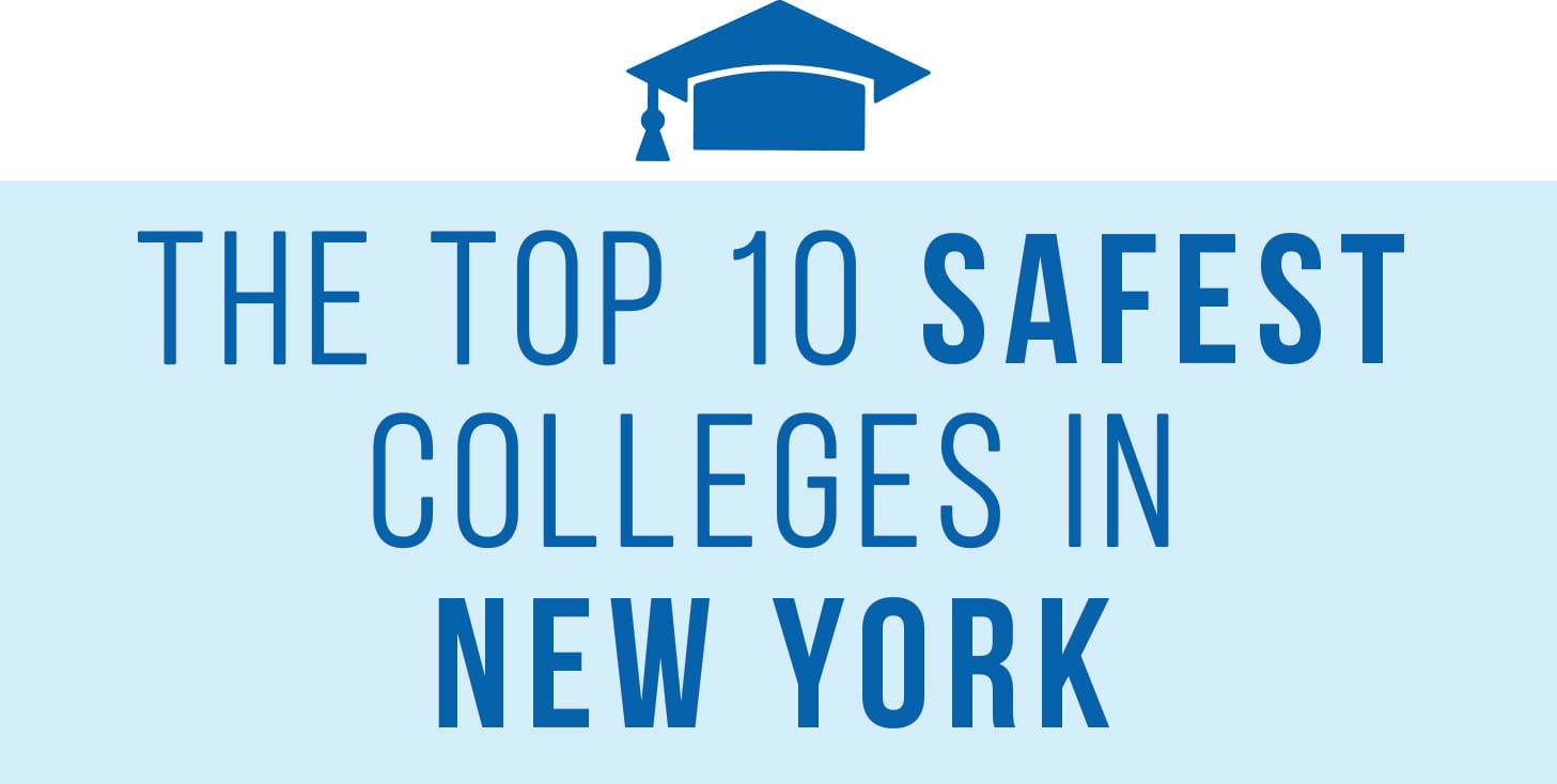 safest college campuses NY header